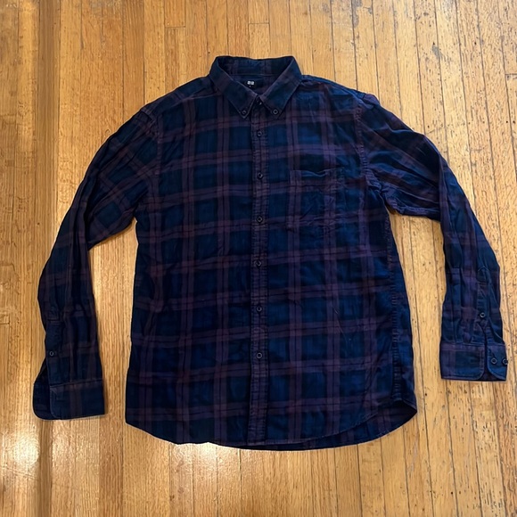 Uniqlo Checkered Flannel Shirt - Picture 1 of 2